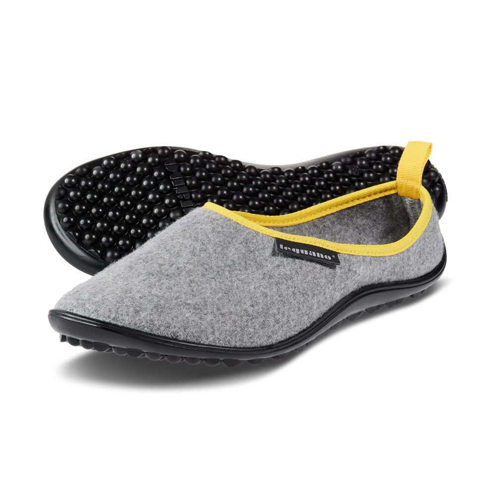 Acasa Slipper Yellow Trim - BarefootHub - UK Barefoot Shoes