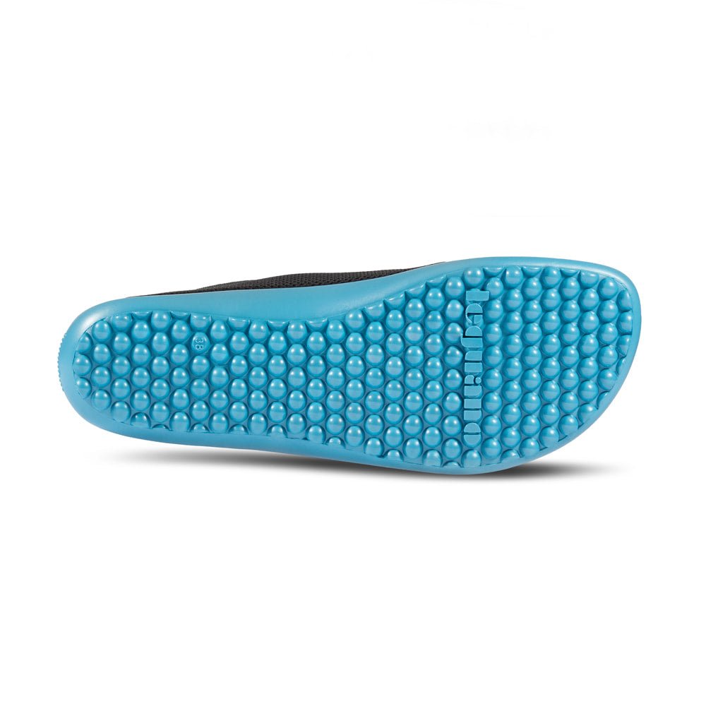 Aktiv anthracit, blue sole - BarefootHub - UK Barefoot Shoes