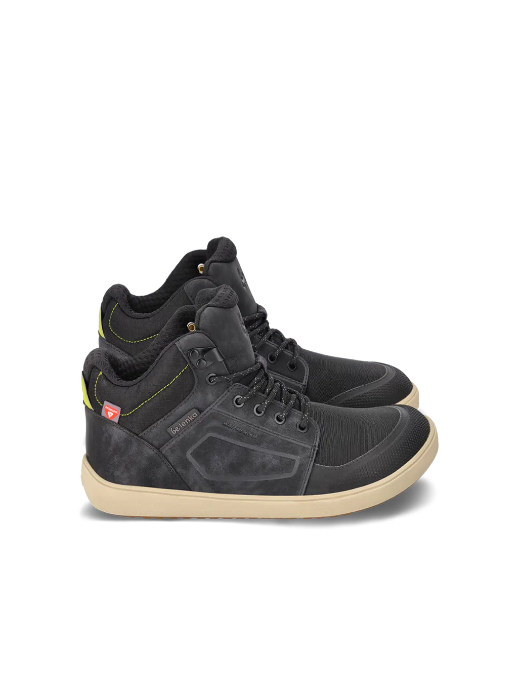 Barefoot Boots Be Lenka ArcticEdge - Charcoal Black