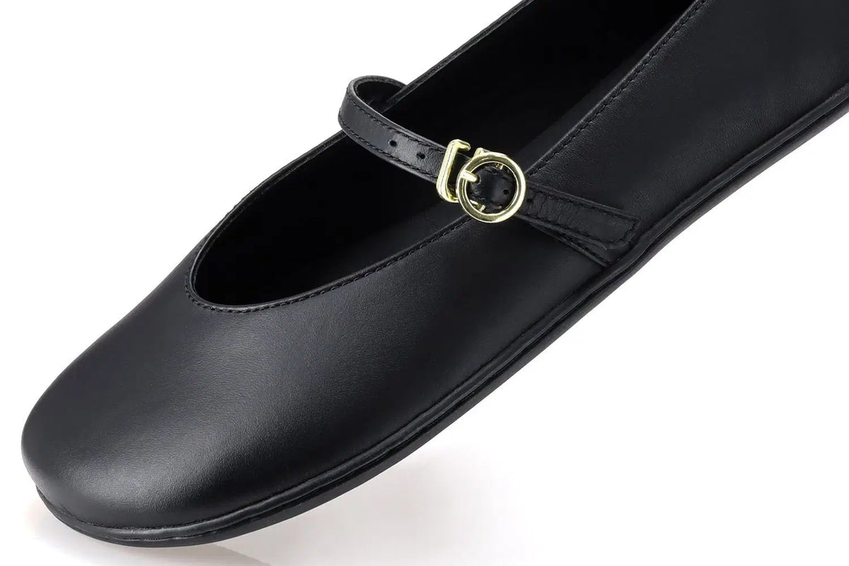 Ballet Flats Be Lenka Amalea - All Black - BarefootHub - UK Barefoot Shoes