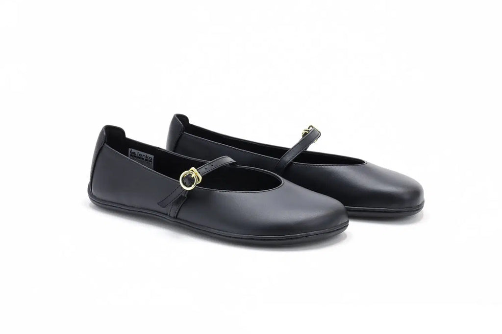 Ballet Flats Be Lenka Amalea - All Black - BarefootHub - UK Barefoot Shoes
