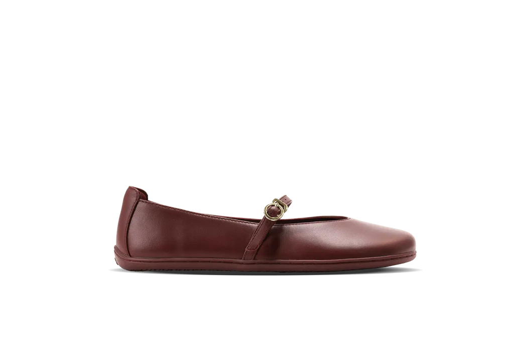 Ballet Flats Be Lenka Amalea - Burgundy - BarefootHub - UK Barefoot Shoes