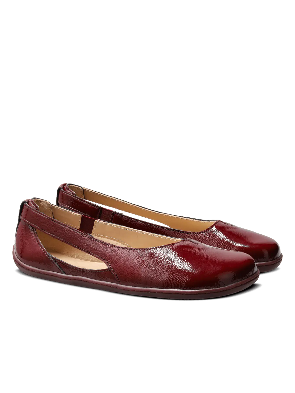 Ballet Flats Be Lenka Bellissima 3.0 - Burgundy - BarefootHub - UK Barefoot Shoes