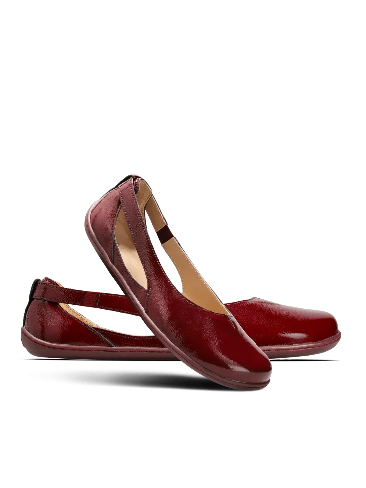Ballet Flats Be Lenka Bellissima 3.0 - Burgundy - BarefootHub - UK Barefoot Shoes