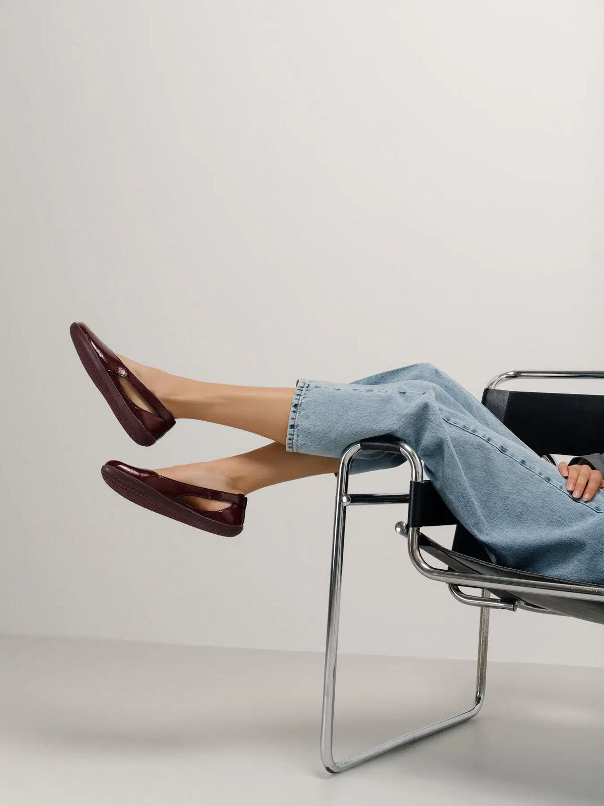 Ballet Flats Be Lenka Bellissima 3.0 - Burgundy - BarefootHub - UK Barefoot Shoes
