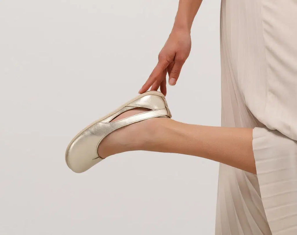 Ballet Flats Be Lenka Bellissima 3.0 - Gold - BarefootHub - UK Barefoot Shoes