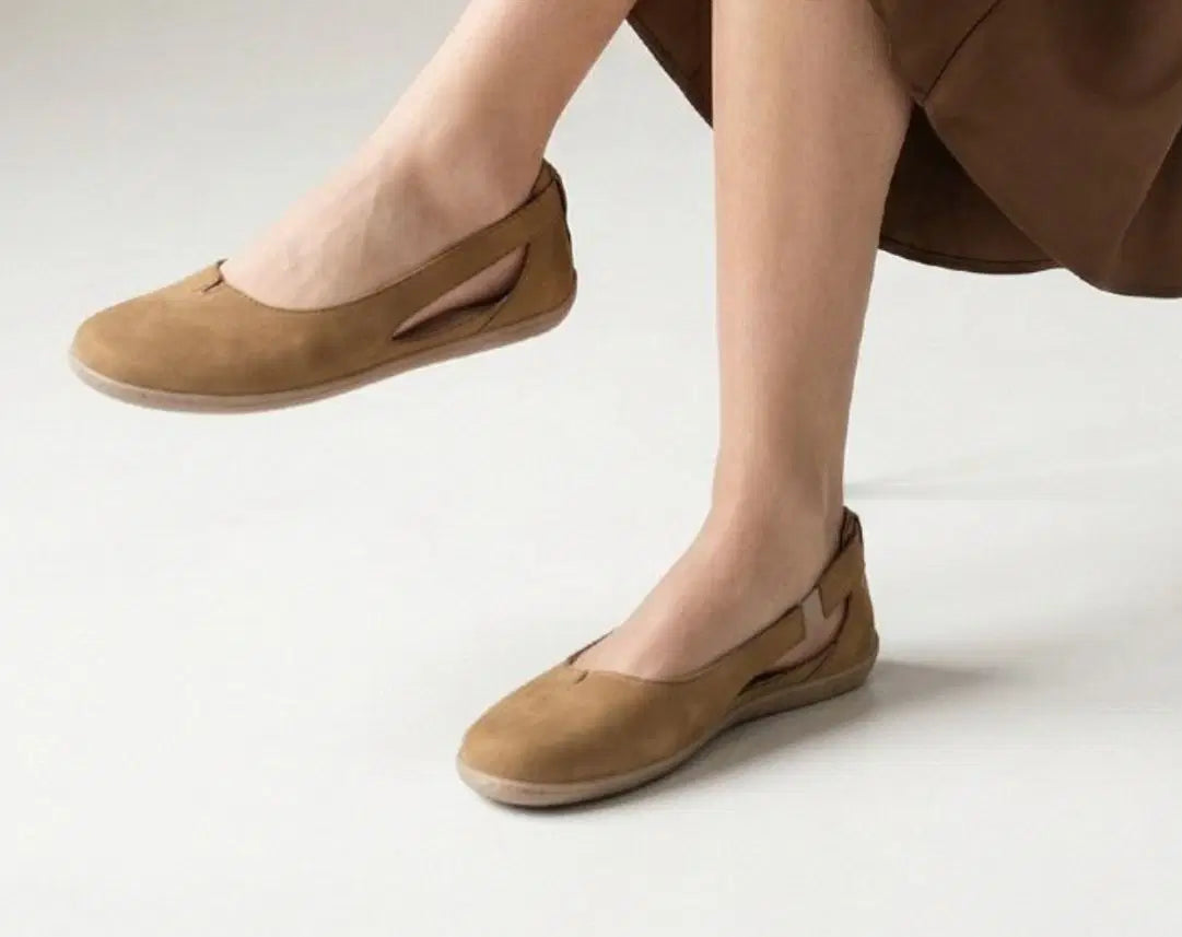 Ballet Flats Be Lenka Bellissima 3.0 - Toffee Brown - BarefootHub - UK Barefoot Shoes