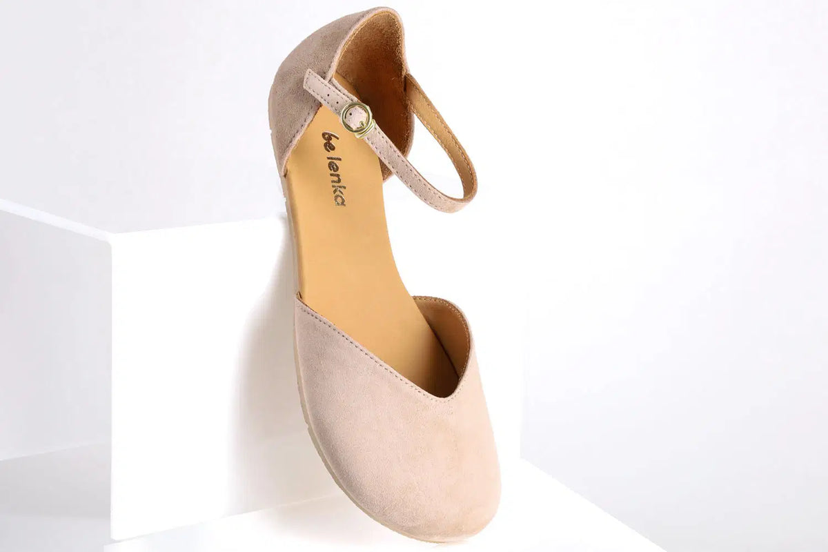 Ballet Flats Be Lenka Lilea - Cream - BarefootHub - UK Barefoot Shoes