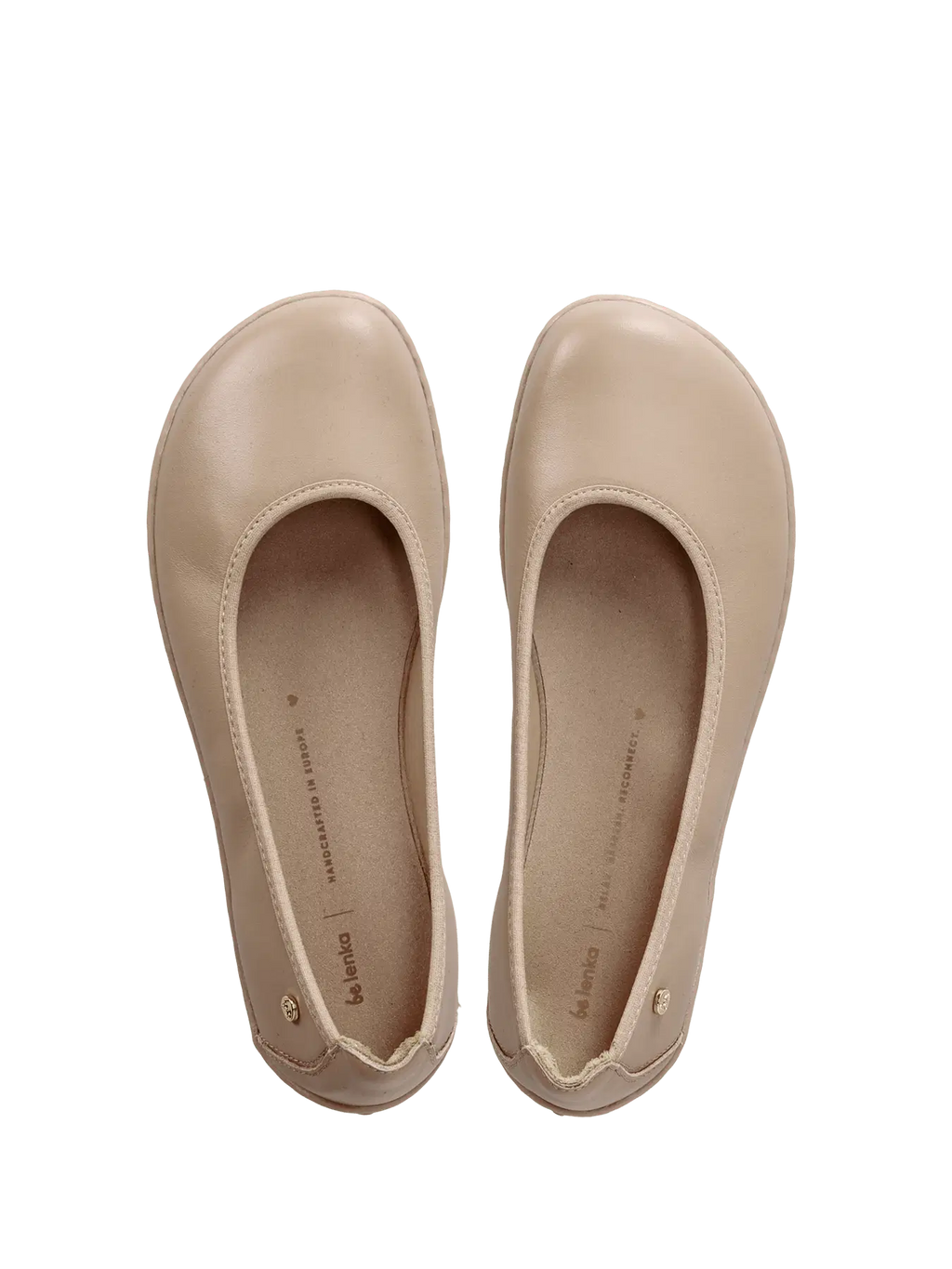 Ballet Flats Be Lenka Sophelia - Beige - BarefootHub - UK Barefoot Shoes