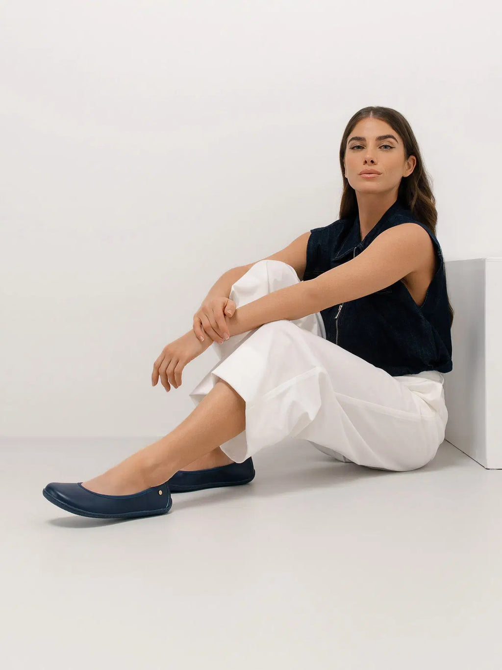 Ballet Flats Be Lenka Sophelia - Navy Blue - BarefootHub - UK Barefoot Shoes