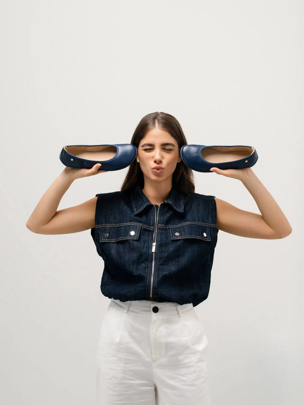 Ballet Flats Be Lenka Sophelia - Navy Blue - BarefootHub - UK Barefoot Shoes