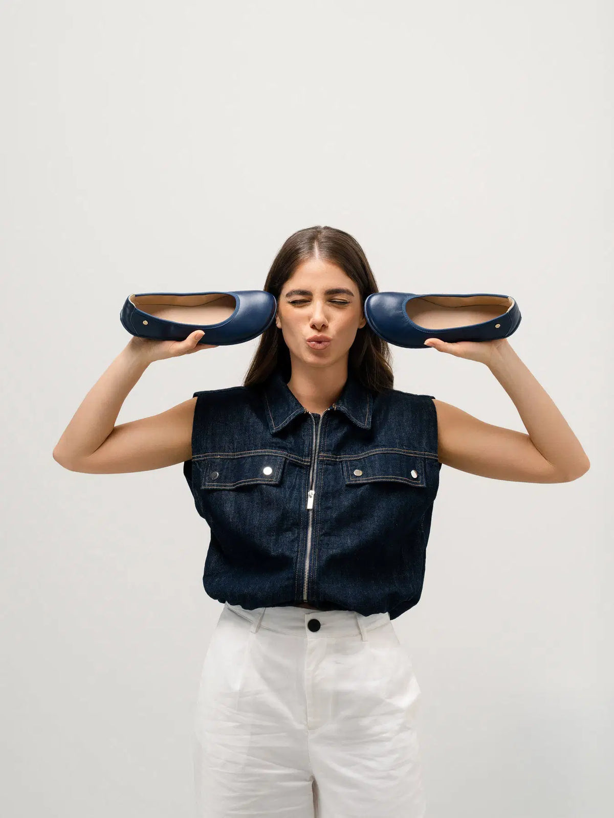 Ballet Flats Be Lenka Sophelia - Navy Blue - BarefootHub - UK Barefoot Shoes