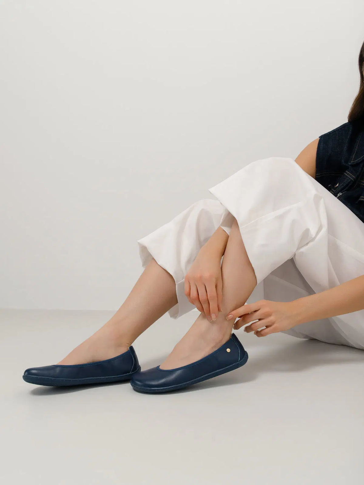 Ballet Flats Be Lenka Sophelia - Navy Blue - BarefootHub - UK Barefoot Shoes