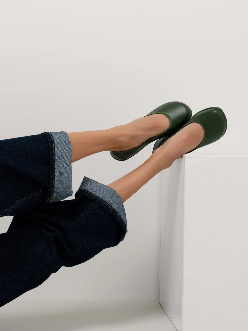 Ballet Flats Be Lenka Sophelia - Olive Green - BarefootHub - UK Barefoot Shoes