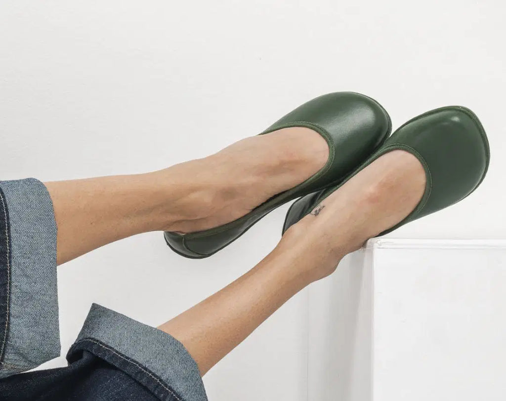 Ballet Flats Be Lenka Sophelia - Olive Green - BarefootHub - UK Barefoot Shoes