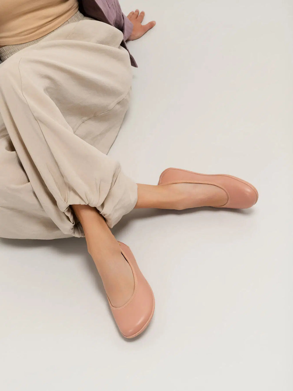 Ballet Flats Be Lenka Sophelia - Powder - BarefootHub - UK Barefoot Shoes