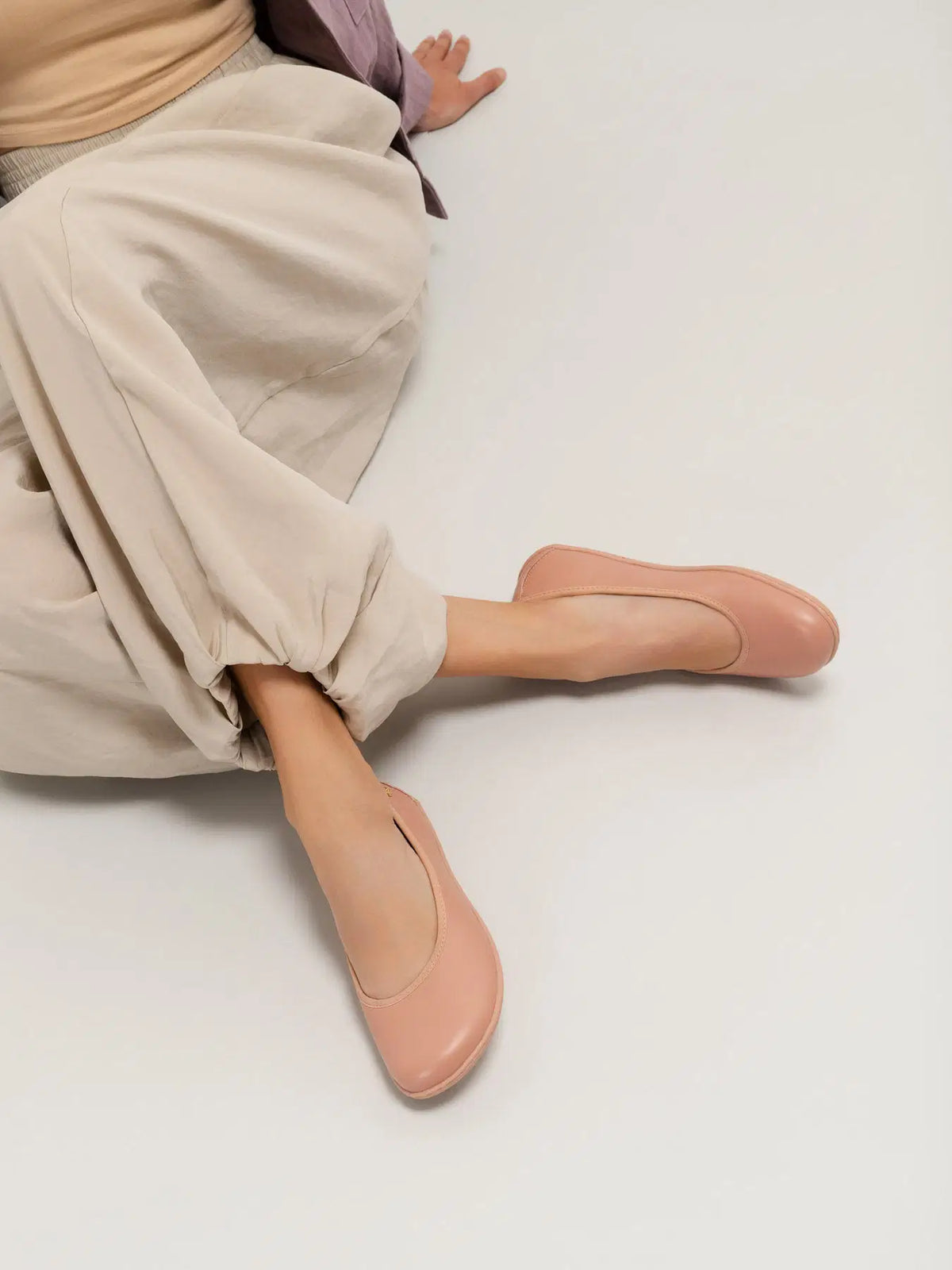 Ballet Flats Be Lenka Sophelia - Powder - BarefootHub - UK Barefoot Shoes