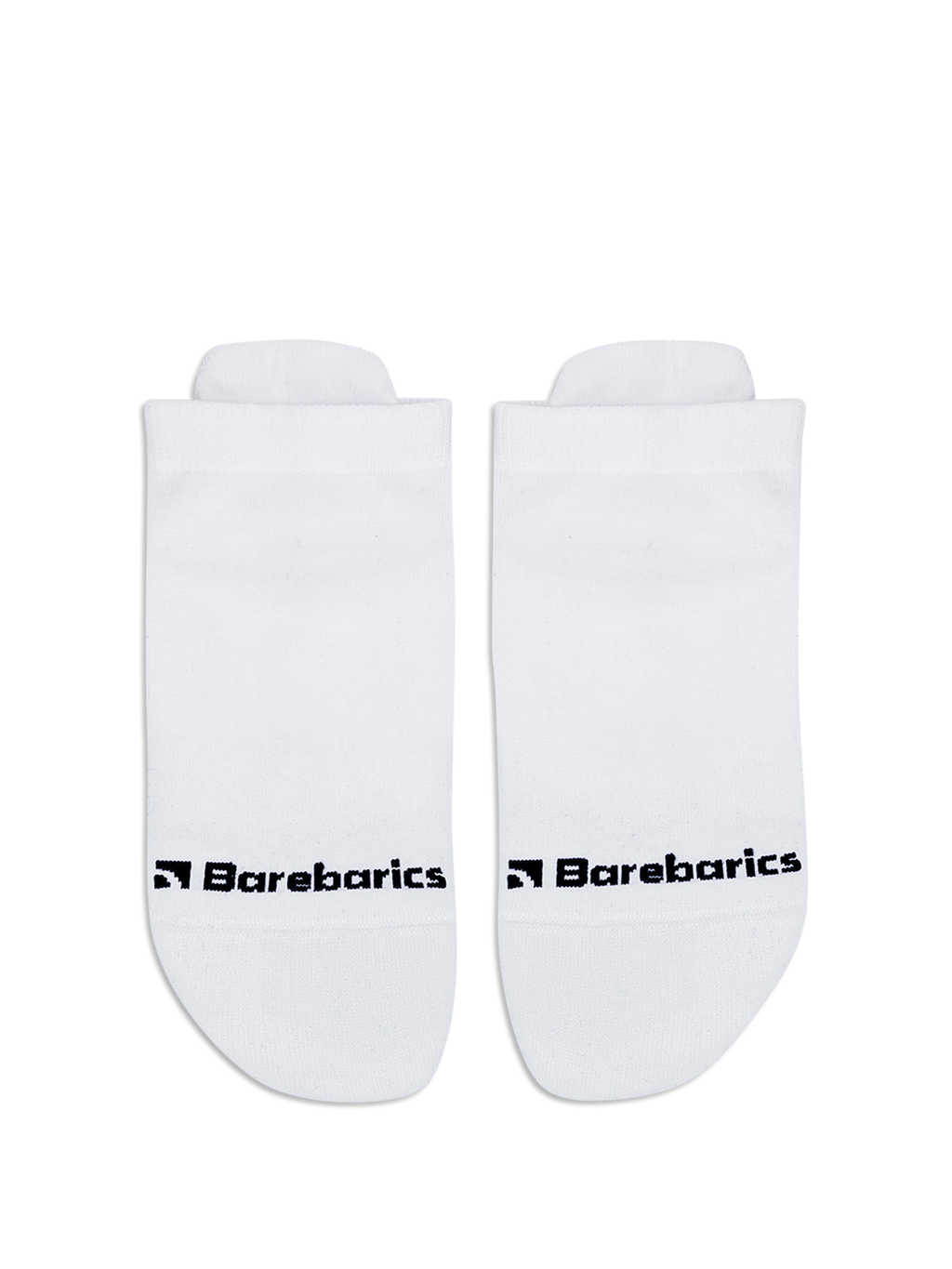 Barebarics - Barfußsocken - Füßlinge - Weiß - 3er-Pack