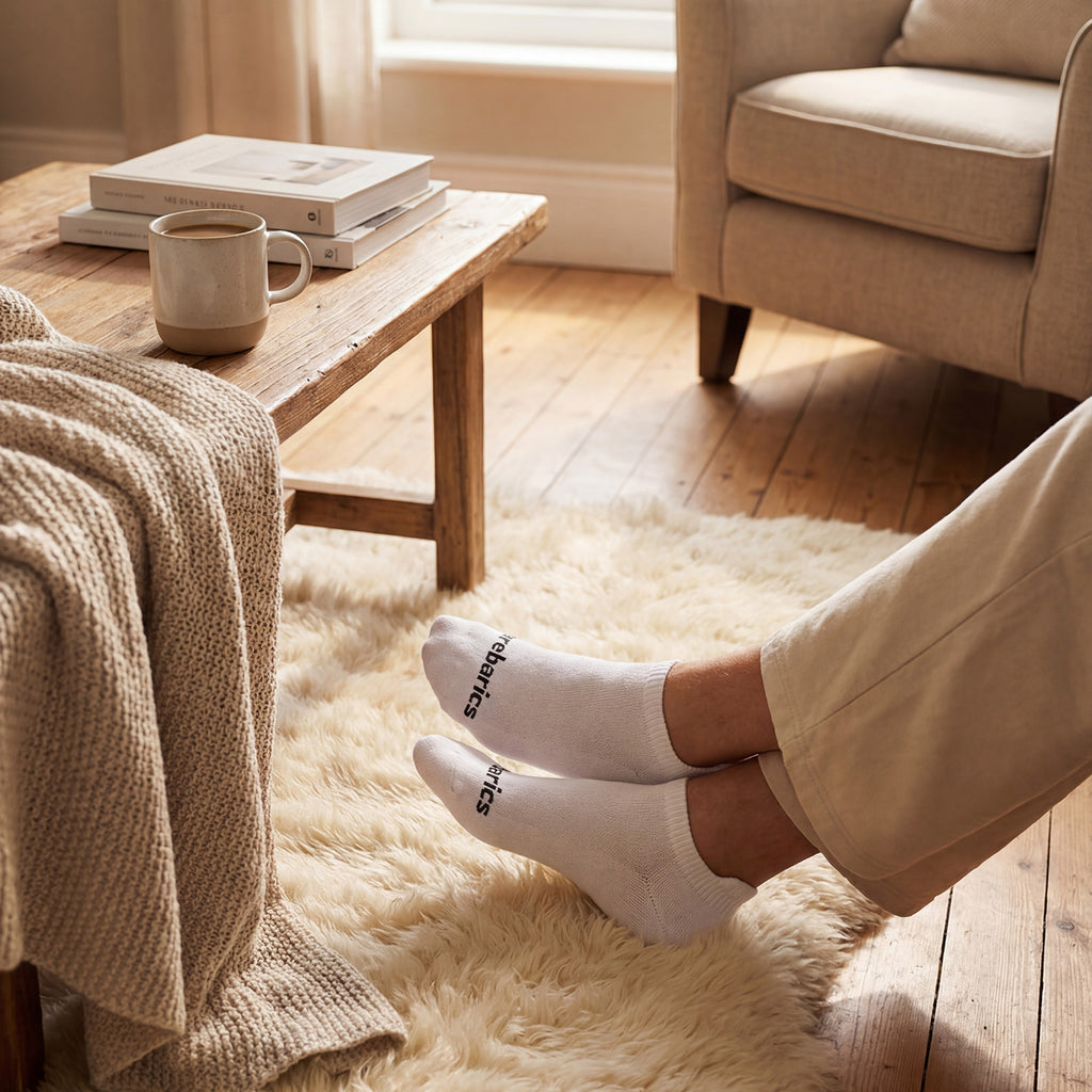 Barebarics - Barfußsocken - Füßlinge - Weiß