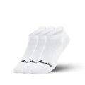 Barebarics - Barfußsocken - Füßlinge - Weiß - 3er-Pack