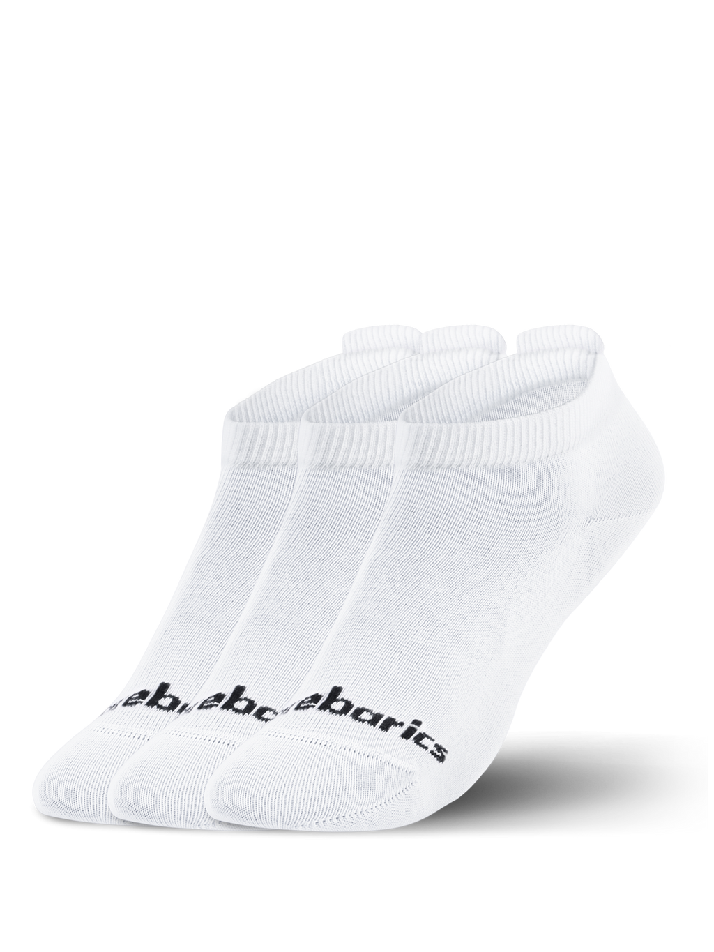 Barebarics - Barfußsocken - Füßlinge - Weiß - 3er-Pack