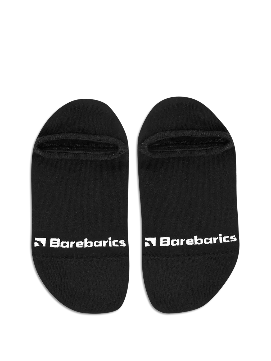 Barebarics - Barefoot Socks - No-Show - Black
