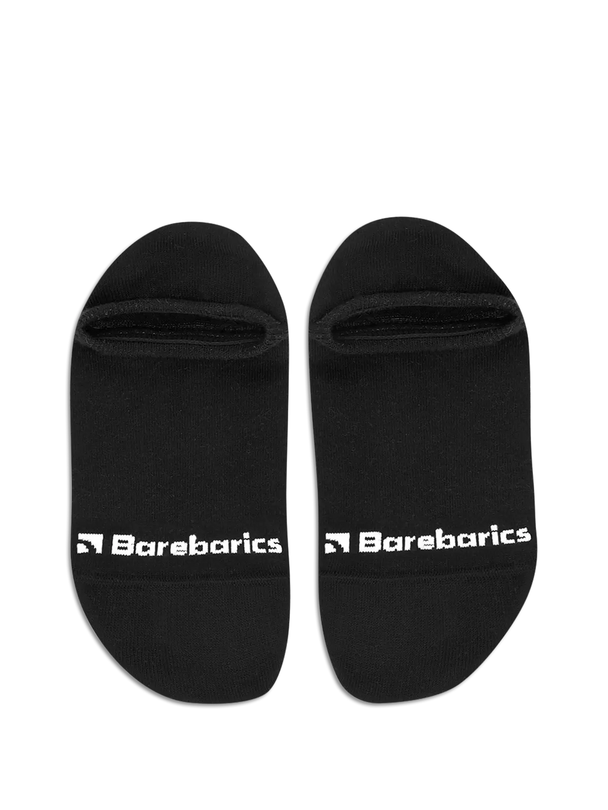Barebarics - Barefoot Socks - No-Show - Black