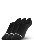 Barebarics - Barfußsocken - No-Show - Schwarz - 3er-Pack