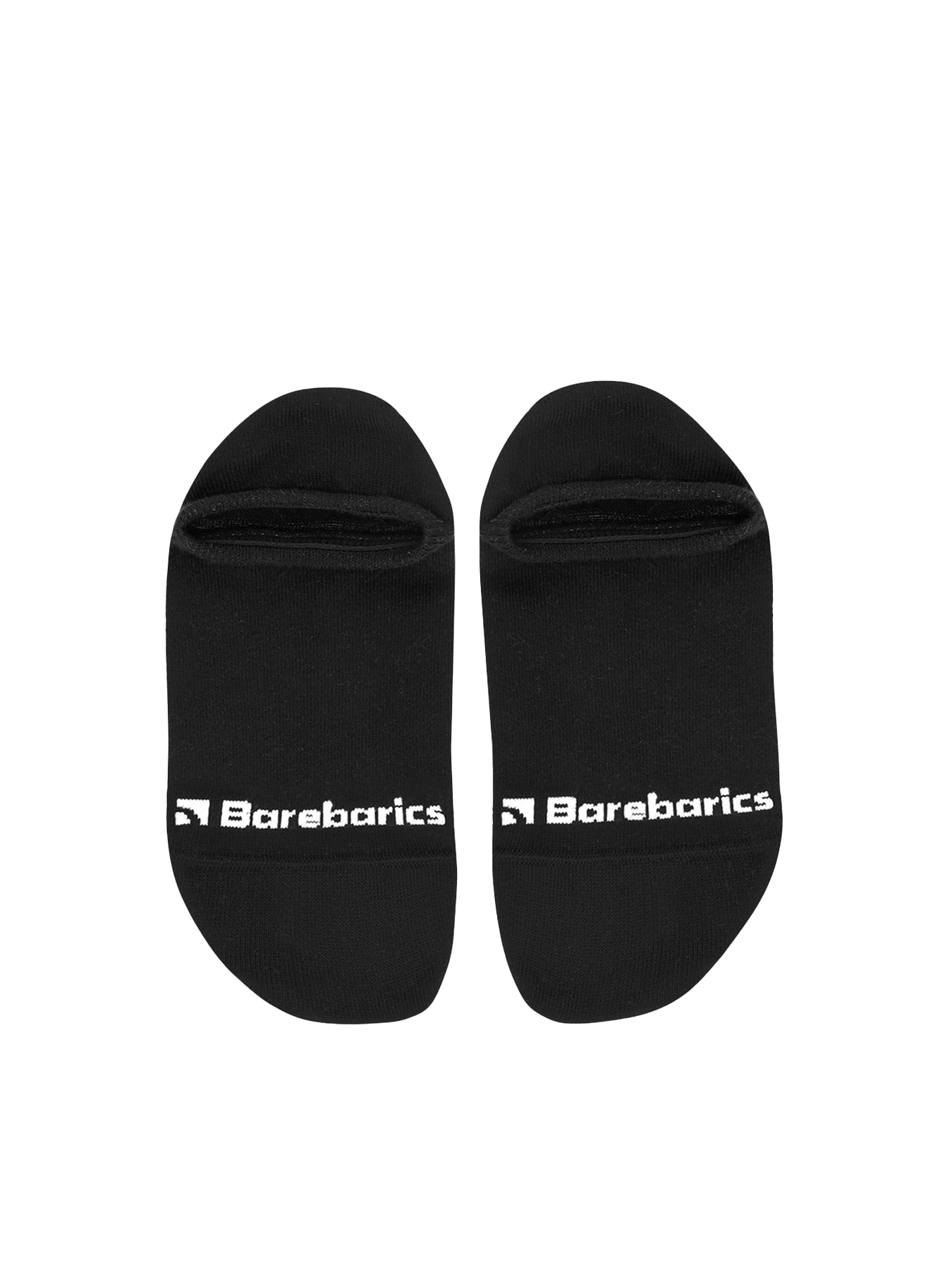 Barebarics - Barfußsocken - No-Show - Schwarz - 3er-Pack