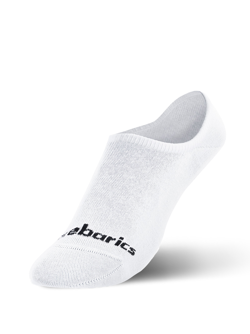 Barebarics - Barefoot Socks - No-Show - White