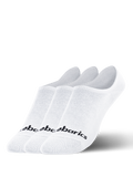Barebarics - Barfußsocken - Füßlinge - Weiß - 3er-Pack