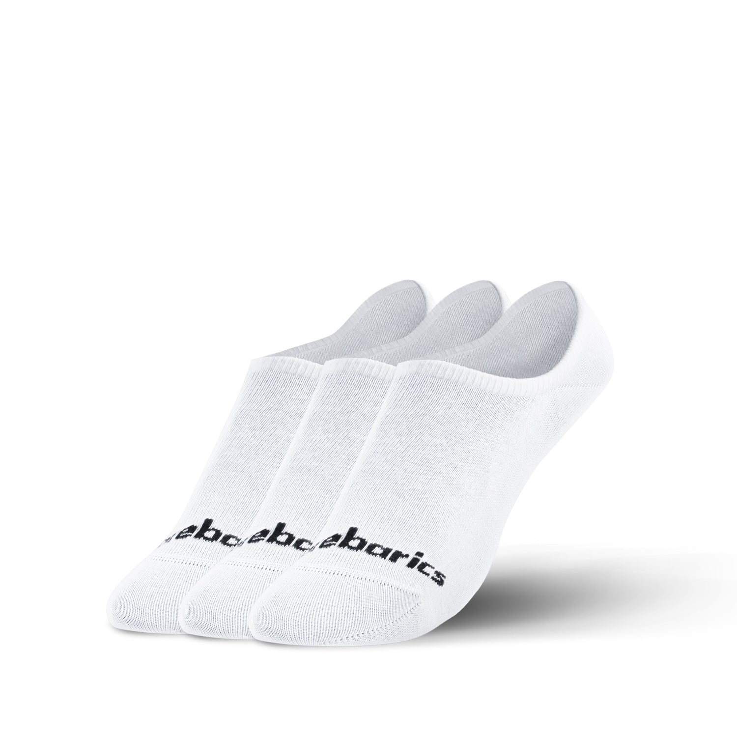 Barebarics - Barfußsocken - Füßlinge - Weiß - 3er-Pack