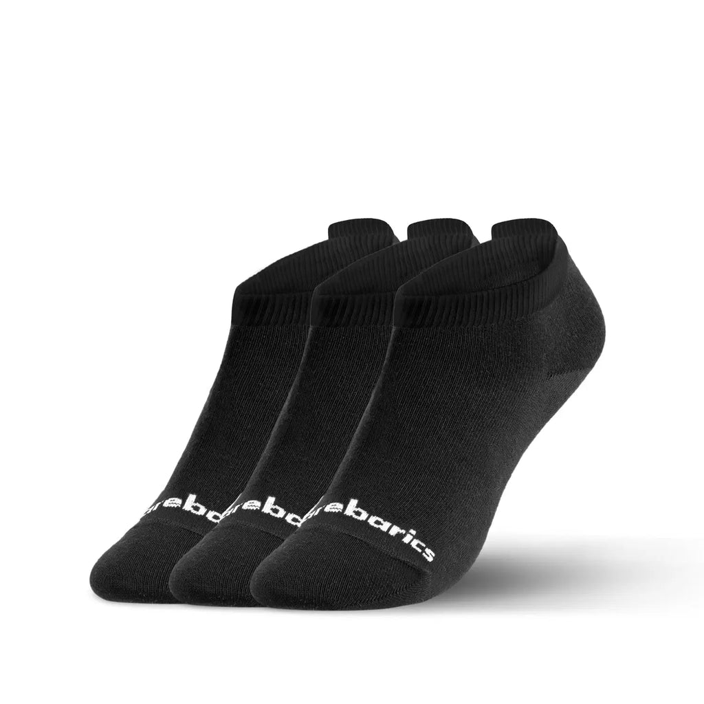 Barebarics - Barefoot Socks - Low-cut - Black - 3 pack - BarefootHub - UK Barefoot Shoes