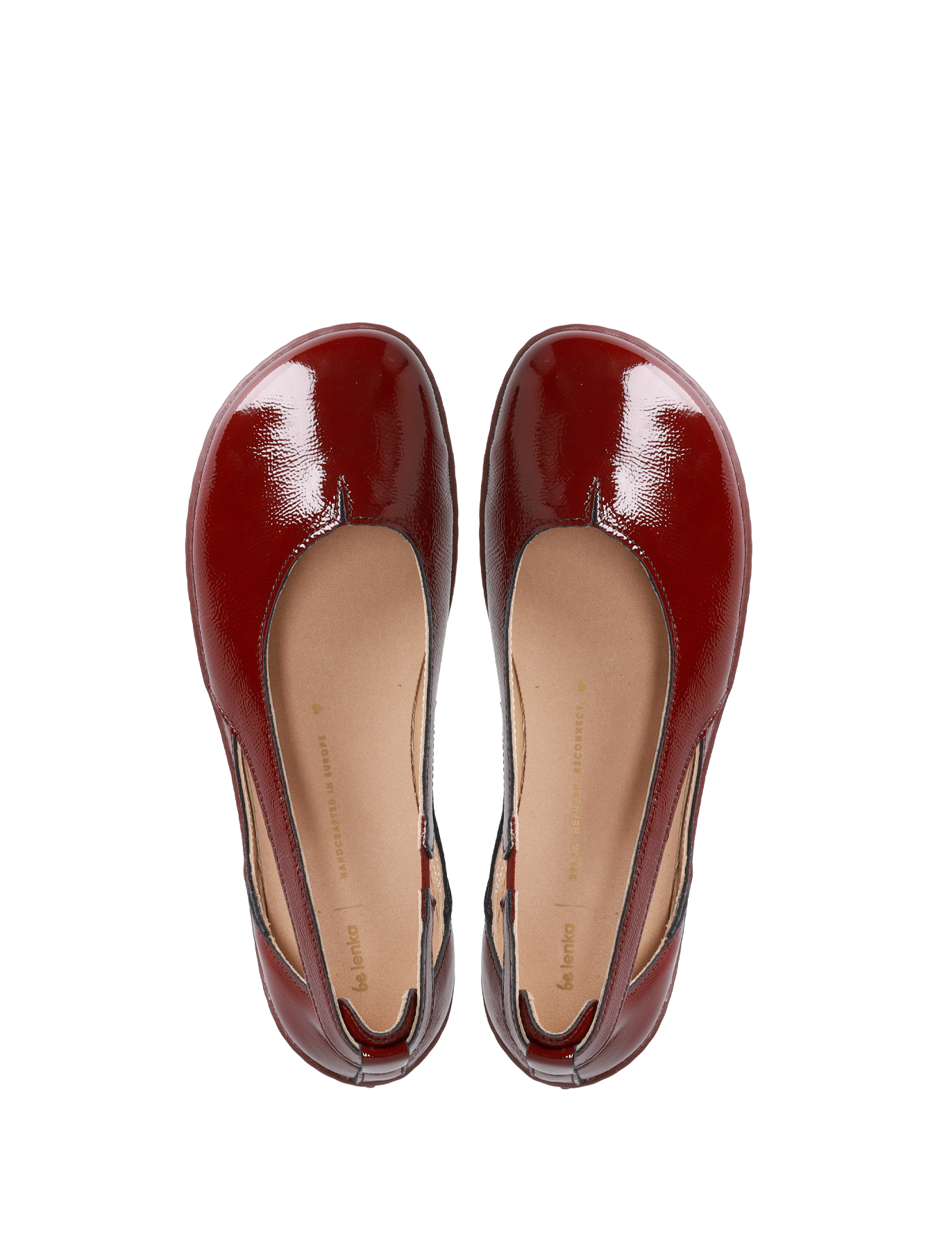 Ballerinas Be Lenka Bellissima 3.0 - Burgunderrot