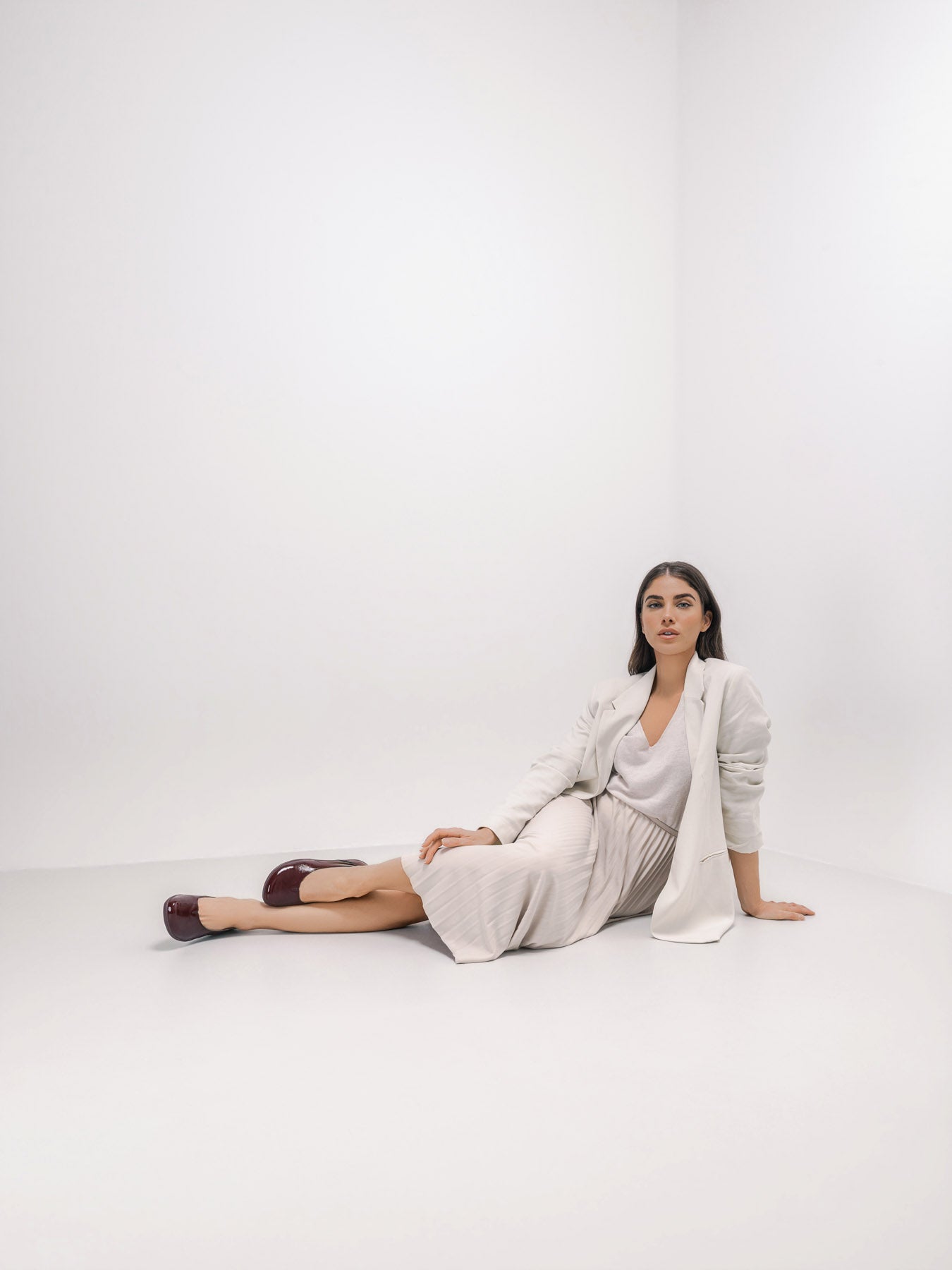 Ballerinas Be Lenka Bellissima 3.0 - Burgunderrot