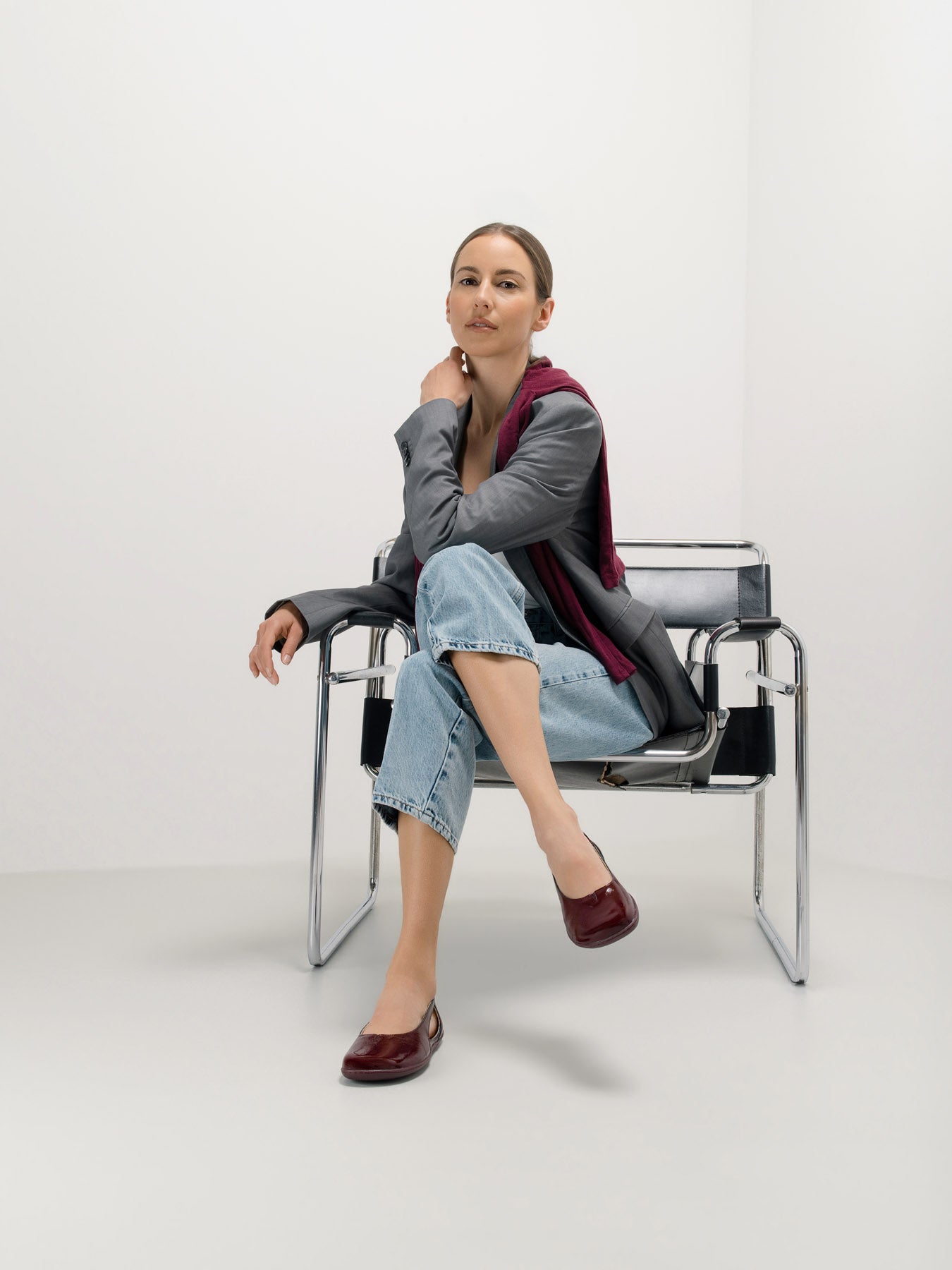 Ballerinas Be Lenka Bellissima 3.0 - Burgunderrot