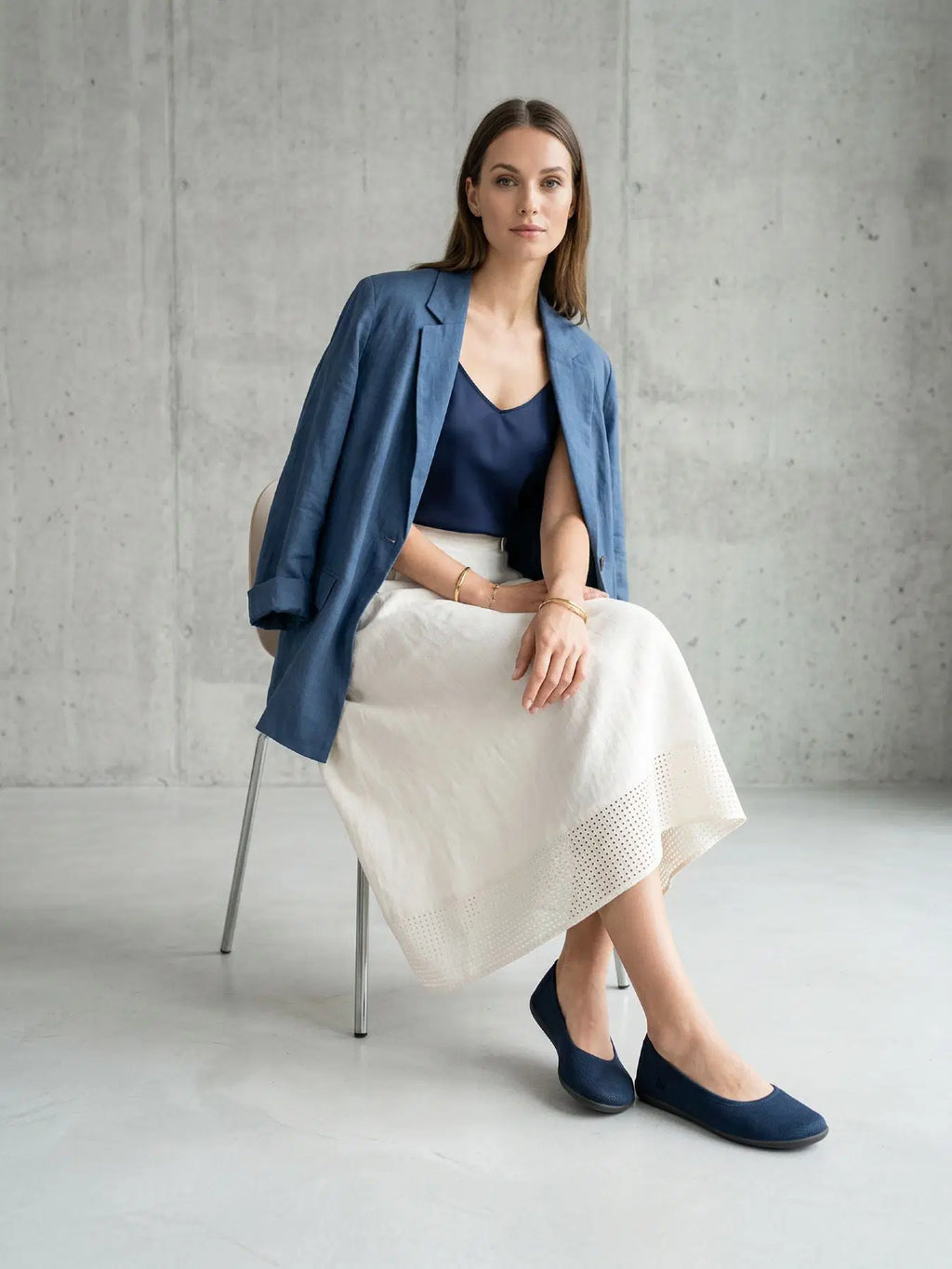 Ballerinas Be Lenka Delight - Navy & Schwarz