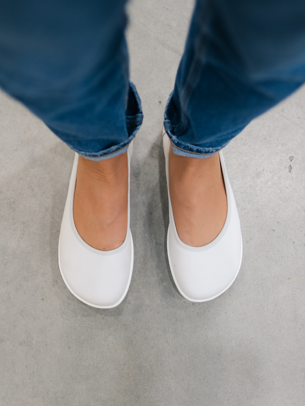 Ballet Flats Be Lenka Sophie - Kreideweiß