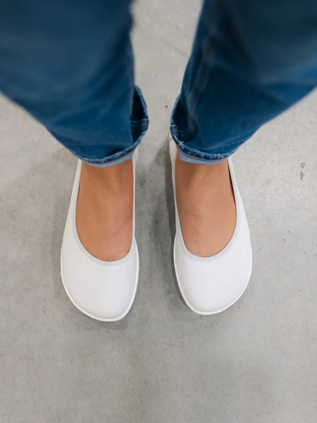 Ballet Flats Be Lenka Sophie - Kreideweiß