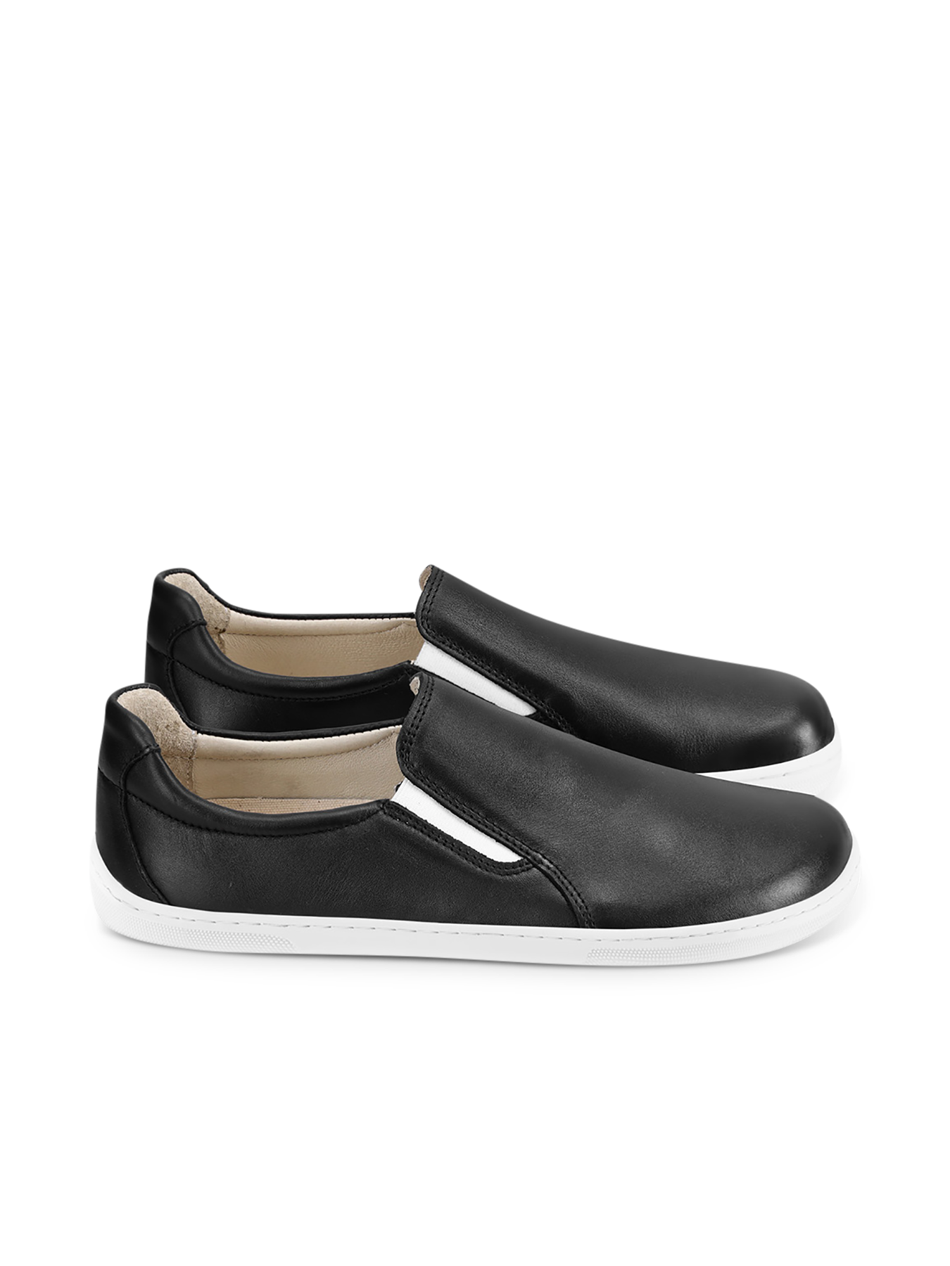 Barfuß-Sneaker - Be Lenka Eazy Neo - Schwarz & Weiß