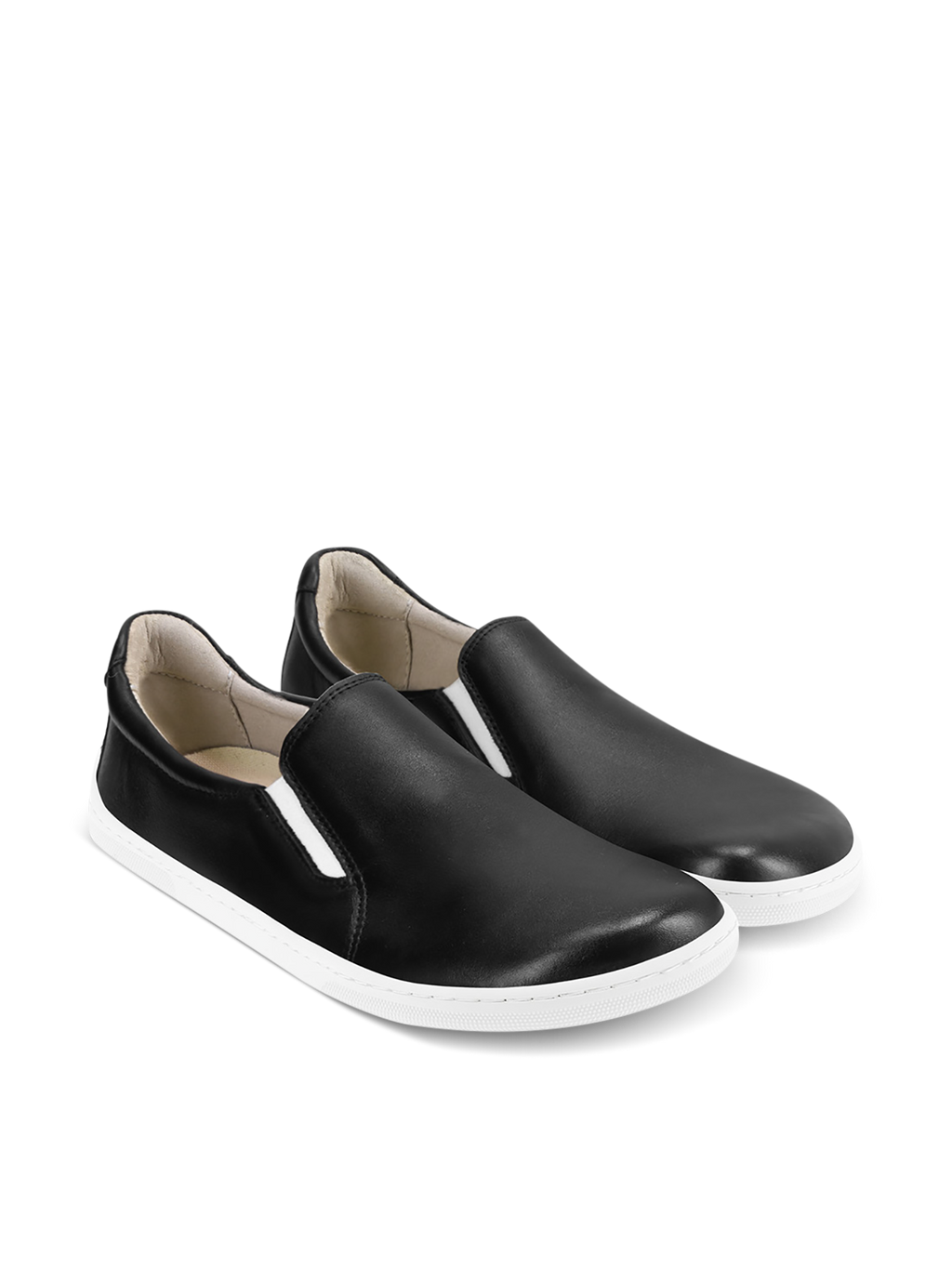 Barfuß-Sneaker - Be Lenka Eazy Neo - Schwarz & Weiß
