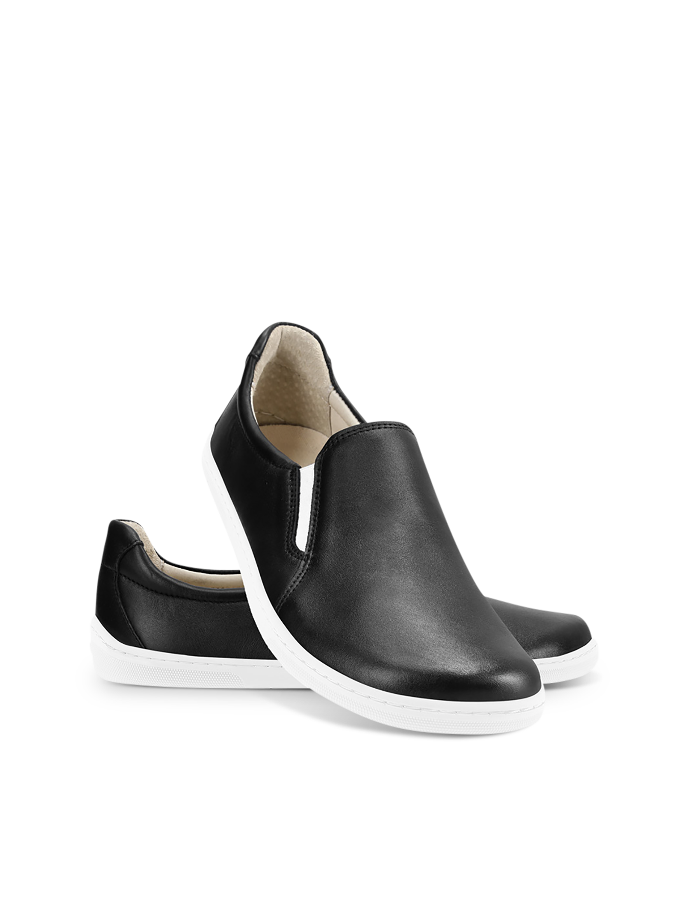 Barfuß-Sneaker - Be Lenka Eazy Neo - Schwarz & Weiß