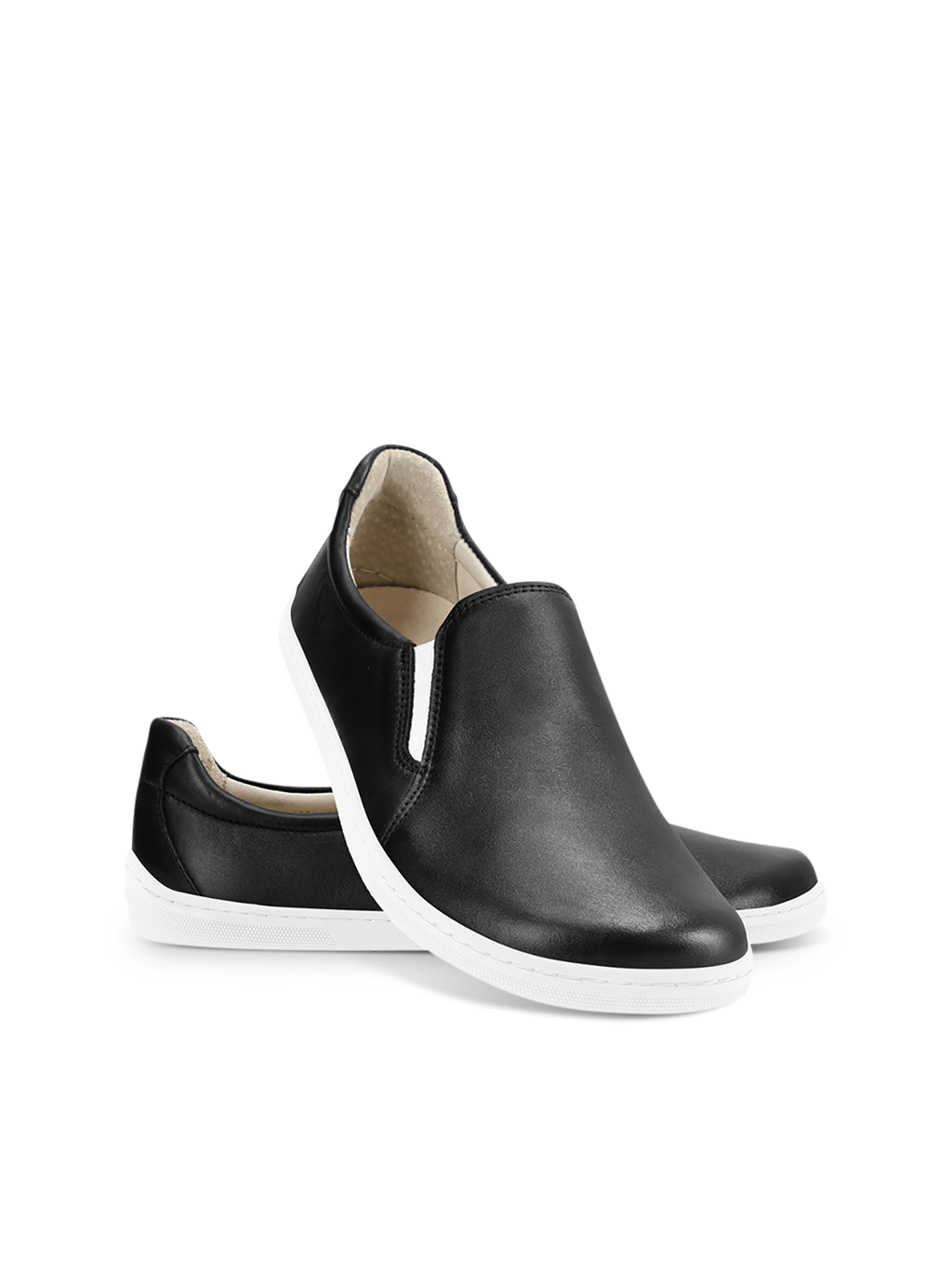 Barfuß-Sneaker - Be Lenka Eazy Neo - Schwarz & Weiß