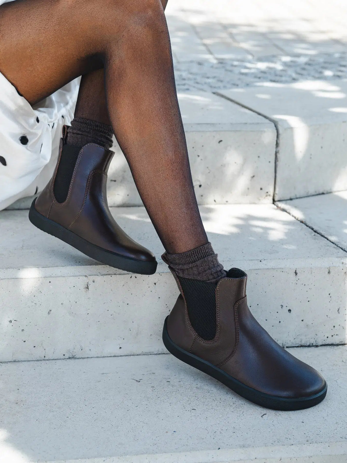 Barefoot Boots Be Lenka Entice Neo - Dark Brown & Black - BarefootHub - UK Barefoot Shoes