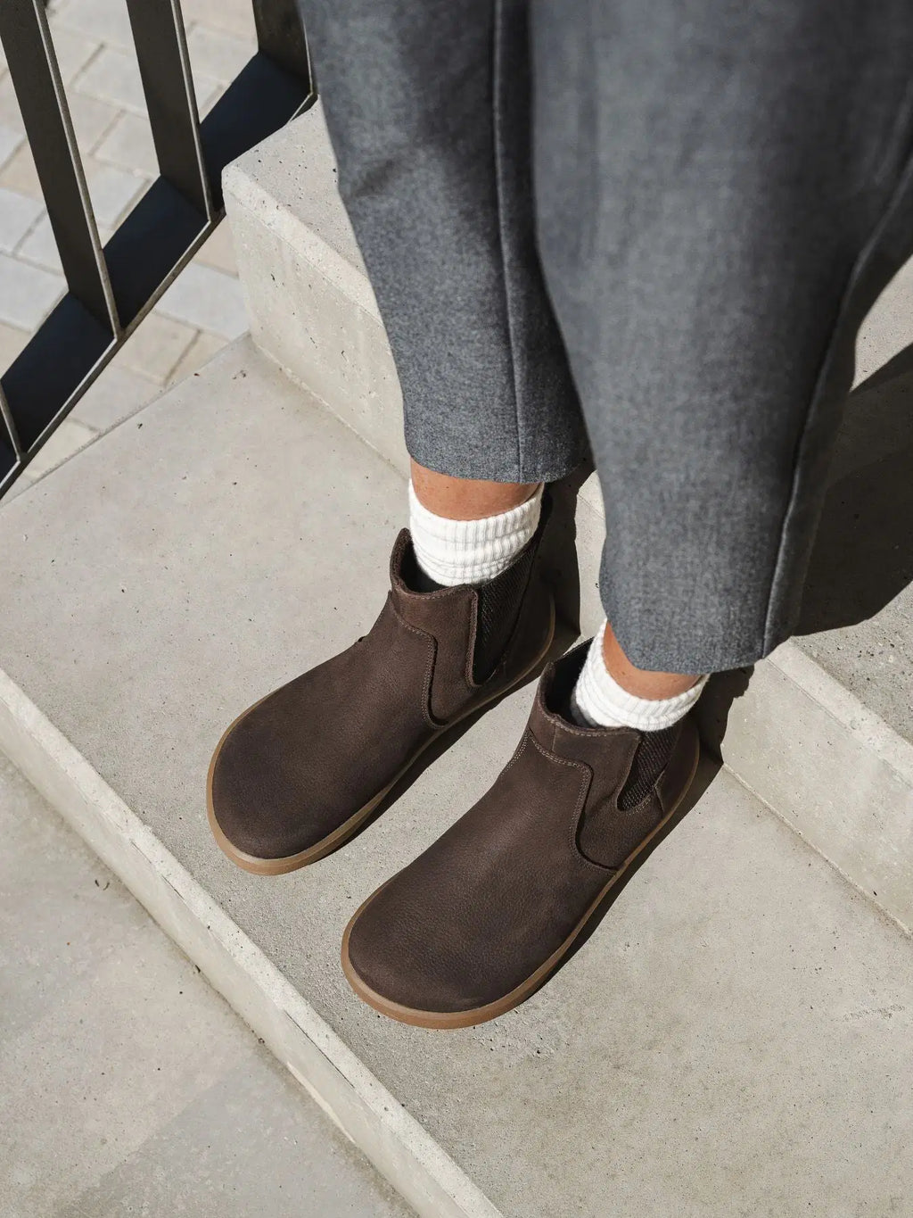 Barefoot Boots Be Lenka Entice Neo - Matt Dark Brown - BarefootHub - UK Barefoot Shoes