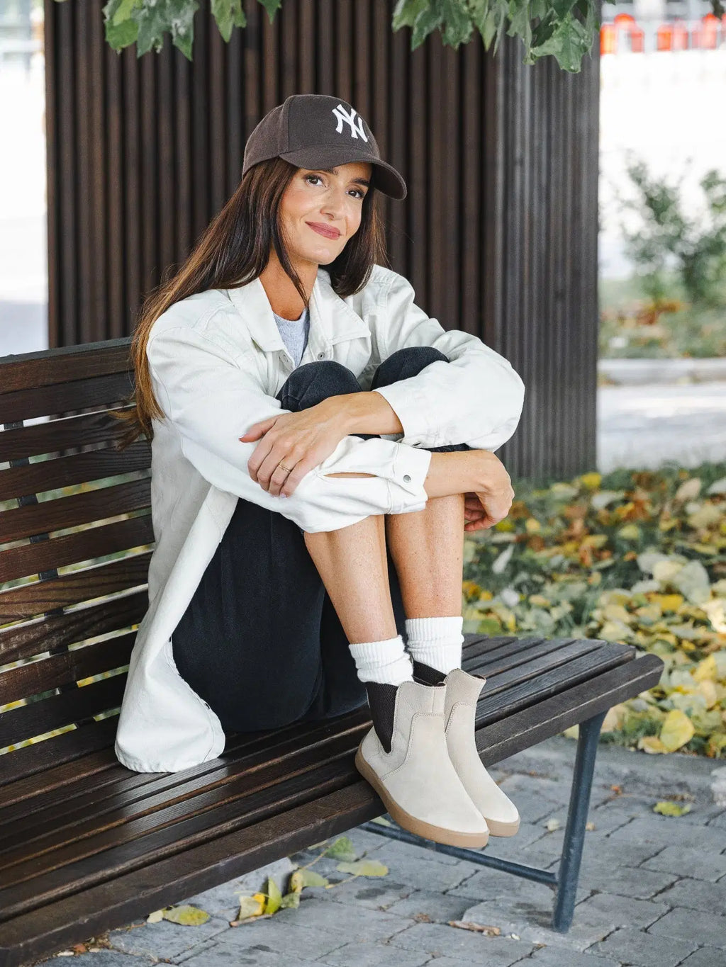 Barefoot Boots Be Lenka Entice Neo - Matt Sand - BarefootHub - UK Barefoot Shoes