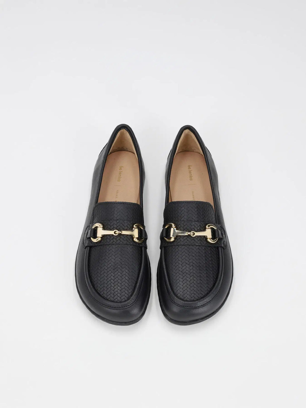 Barefoot Moccasins Be Lenka Divella - Black & Gold - BarefootHub - UK Barefoot Shoes
