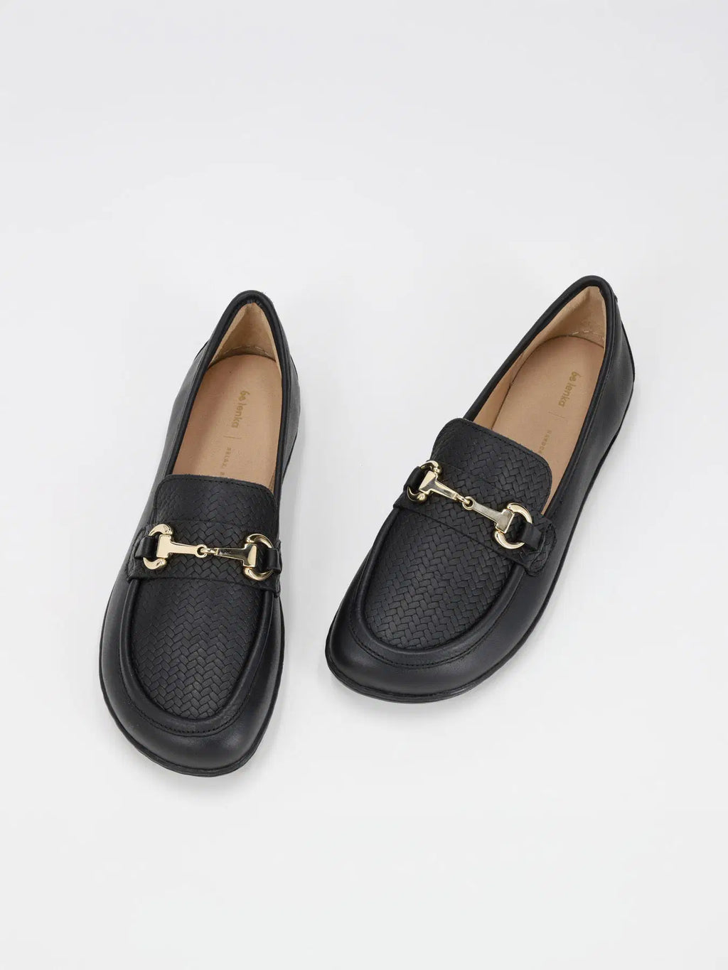 Barefoot Moccasins Be Lenka Divella - Black & Gold - BarefootHub - UK Barefoot Shoes