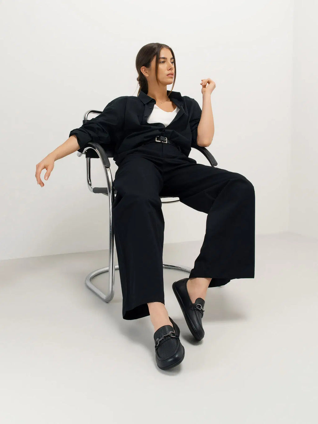 Barefoot Moccasins Be Lenka Divella - Black & Gunmetal - BarefootHub - UK Barefoot Shoes