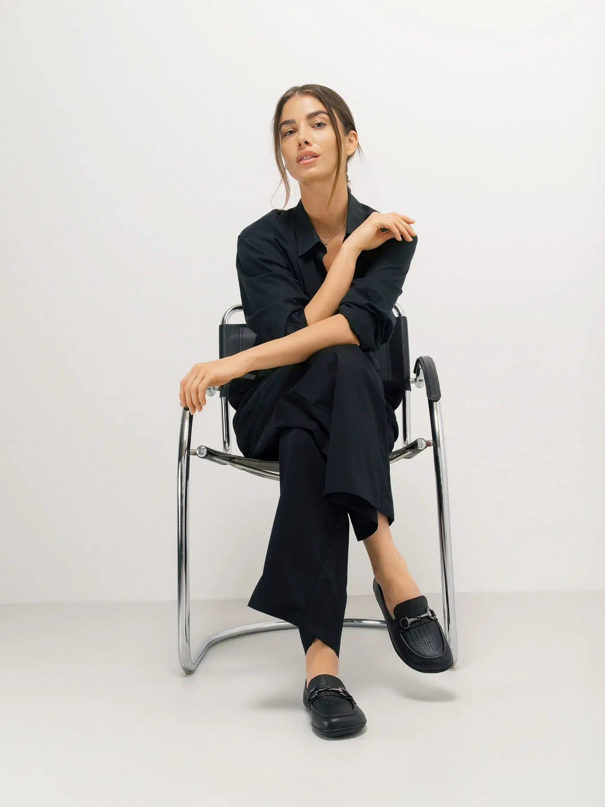 Barefoot Moccasins Be Lenka Divella - Black & Gunmetal - BarefootHub - UK Barefoot Shoes